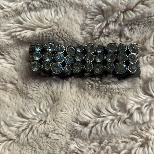 Large rhinestone costume bracelet
